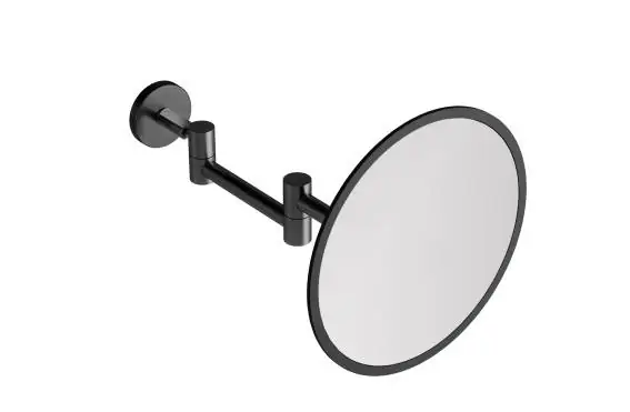 Espejo Aumento Optik Negro - CHC